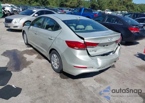2017 Hyundai Elantra Se из США, поврежденный, VIN 5NPD74LF4HH101643